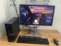Bộ máy bàn Dell OptiPlex 3040 Core I3-6100/8GB/ SSD 128GB/ Màn hình Dell 24Inch