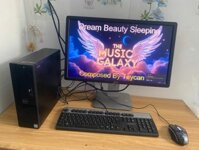 Bộ máy bàn Dell OptiPlex 3060 Core I5-8500/8GB/ SSD 128GB + HDD 500GB/ Màn hình Dell 24Inch