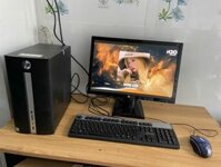 Bộ máy bàn HP Pavilion 570 Core I3-7100/8GB/ SSD M2 250GB + HDD 1TB/ Màn hình HP 20Inch