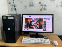 Bộ máy bàn LG Core I5-8500T/8GB/ SSD 128GB + HDD 500GB/ Màn hình SamSung 24Inch FHD
