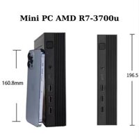 Bộ máy bàn pc itx chạy amd 3700u cực mạnh