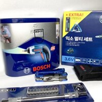 Bộ máy bắt vít dùng pin BOSCH IXO - Made in Malaysia