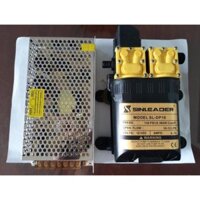 Bộ máy bơm đôi cao áp mini 12v SINLEADER + Nguồn tổ Ong 12V-10A-120w - 12V-10A-130w