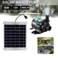 Bộ Máy Bơm Nước Năng Lượng Mặt Trời 800L/H 800L/H Hẹn Giờ Cực Động Cơ Chìm Bể Cá Ao Cá Trang Trí Sân Vườn