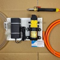 Bộ máy bơm rửa xe rửa máy lạnh 60w Sinleader của Nhật Bản