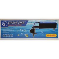 Bộ máy bơm Vipsun Fish VS-9800 kèm máng lọc - Có 2 bông lọc