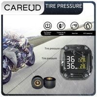 Bộ máy cảm biến giám sát áp suất chuyên dụng cho lốp xe máy Careud M3-C TPMS