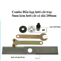Bộ máy cắt cỏ mini kèm trục nối cắt,mài lỗ 5mm