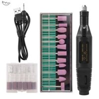 Bộ máy chà nhám nhựa Bút điện Máy khoan điện Mini Dụng cụ chà nhám móng tay Dụng cụ điện