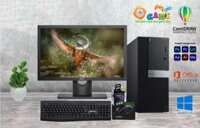 Bộ Máy Dell: i7-8700/ ram 16 gb và LCD 20inch