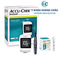 Bộ Máy đo đường huyết ACCU CHEK INSTANT 100 nhập khẩu Đức Tặng kèm 25 que - 25 que