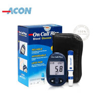 Bộ Máy Đo Đường Huyết Acon On Call Plus  Tặng hộp 25 que thử