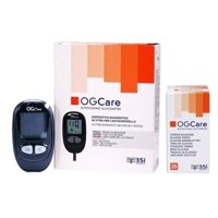Bộ máy đo đường huyết chính hãng OG Care,máy đo lượng đường trong máu (tặng 25 que thử Ogcare)