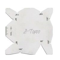 Bộ Máy đo góc mũi khoan Máy mài dao cạo S / S Máy đo kiểm tra