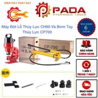 Bộ máy đột lỗ thủy lực CH60 và Bơm tay Cp700
