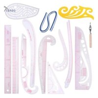 Bộ May Đường Cong TBSBG Thước May Cắt Thước Quần Áo Mẫu Mét Sân MỚI