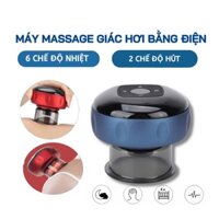 Bộ Máy Giác Hơi Mini Chân Không Máy Cạo Gió Giác Hơi Điện Massage Thông Minh Không Dùng Lửa Xài Dây Sạc.