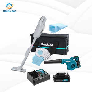 Bộ máy hút thổi bụi dùng pin Makita CLX246SAX2