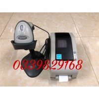 BỘ MÁY IN TEM NHÃN BIXOLON + MÁY QUÉT MÃ VẠCH SYMBOL