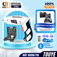 Bộ Máy Khoan Bắt Vít Cầm Tay Dùng Pin Tuoye Mini 45 Chi Tiết Đa Năng Tiện Lợi Bảo Hành 6 tháng