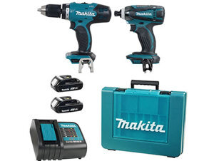 Bộ máy khoan bắt vít dùng pin Makita DLX2022