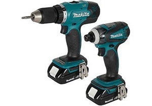 Bộ máy khoan bắt vít dùng pin Makita DLX2022