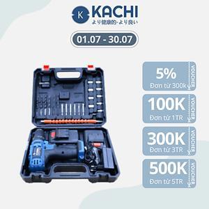 Bộ máy khoan bắt vít không dây Kachi MK247
