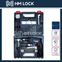 BỘ MÁY KHOAN BÚA 100 CHI TIẾT BOSCH GSB 13 RE (SET VALI 100 PHỤ KIỆN) - HÀNG CHÍNH HÃNG - 06012271K3