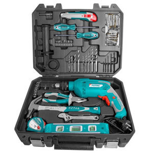 Bộ máy khoan búa 101 món Total THKTHP 1012E