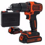 Bộ máy khoan búa dùng pin Black&Decker BDCHD18K2AC-B1