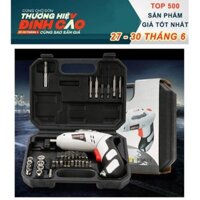 Bộ máy khoan có sạc tích điện - bo may khoan co sac tich dien