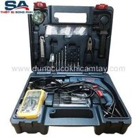 Bộ máy khoan động lực Bosch GSB 550 ELECTRICIANS và 80 món phụ kiện