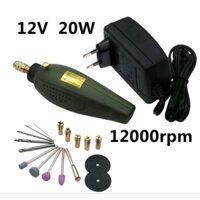 Bộ máy khoan mài cắt cầm tay mini P-500-10//T17