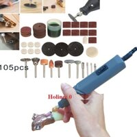 Bộ Máy Khoan Mài cắt Khắc mini Đa Năng 105 chi tiết k710 -105 hay bộ máy khoan cắt mini
