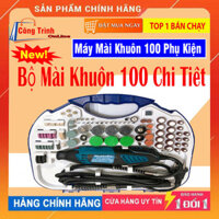 Bộ Máy Khoan Mài khuôn Khắc Đa Năng MAKITA 100 chi tiết 350W 6 tốc độ,Máy Khoan Makita Cầm tay, Máy mài cầm tay.