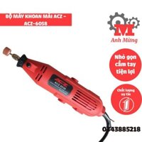 Bộ máy khoan mài mini ACZ 6058 đa năng, hoạt động bền bỉ, không gây ồn