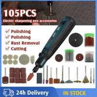 Bộ máy khoan pin mini kèm phụ kiện SA105 - máy khoan mài điêu khắc cắt mini kèm bộ phụ kiện như hình