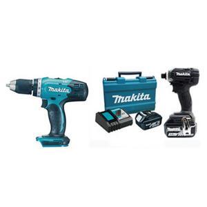 Bộ máy khoan và máy vặn vít 18V/3.0Ah Makita DLX2240