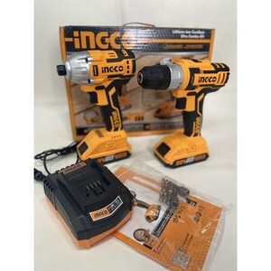 Bộ máy khoan và máy vặn vít Ingco CKLI2006