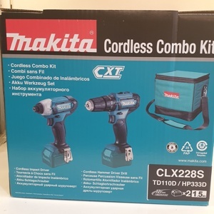 Bộ máy khoan và vặn vít pin 12V Makita CLX228S