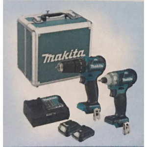 Bộ máy khoan vặn vít Makita CLX205SX2
