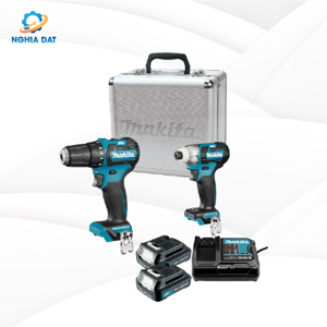Bộ máy khoan vặn vít Makita CLX210SX1