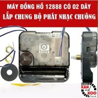 Bộ máy phát nhạc chuông điểm giờ cho đồng hồ treo tường 3 kiểu nhạc- có chế độ nghỉ đêm LOẠI 1 BẢO HÀNH 24 tháng - MÁY 2 DÂY