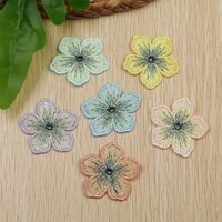 Bộ May Ren Hoa DIY Vải Dán Quần Áo Miếng Dán Miếng Dán Sửa Chữa Lỗ Dán May Trang Trí Dán