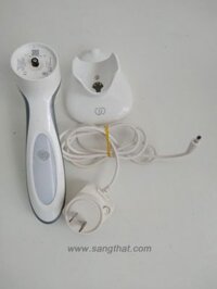 Bộ máy rửa mặt Nu skin Lumispa, hoạt động tốt, pin khỏe sử dụng tốt