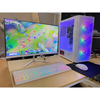 Bộ Máy Tính Case PC Chơi Game LOL Fifa GT5 Valorant CSgo Đột Kích Với Card rời GTX (Chip i5,i7 SSD 256G) -Bảo Hành 2 Năm