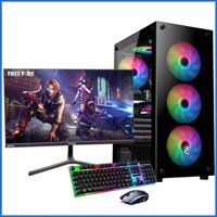 Bộ Máy Tính Để Bàn Chơi Game Core i5 9400f Ram 16GB Ổ Cứng SSD 128GB, HDD 500GB, VGA 750TI 4GB