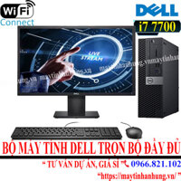 Bộ máy tính để bàn đồng bộ dell siêu CAO chip i7 7700 sản phẩm trọn bộ hàng nhập khẩu