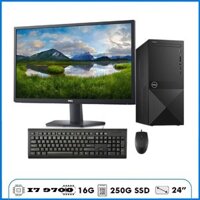 Bộ máy tính DELL cấu hình cao CPU CORE I7 9700 | RAM 32GB | SSD NVME 512GB | VGA QUADRO K2200 4GB + Màn hình DELL P2422H