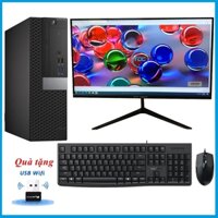 Bộ Máy Tính Dell Để Bàn Core i5 6500 Ram 8GB Ổ Cứng SSD 256GB+Màn Hình 22 inch Tặng Kèm Phím Chuột
